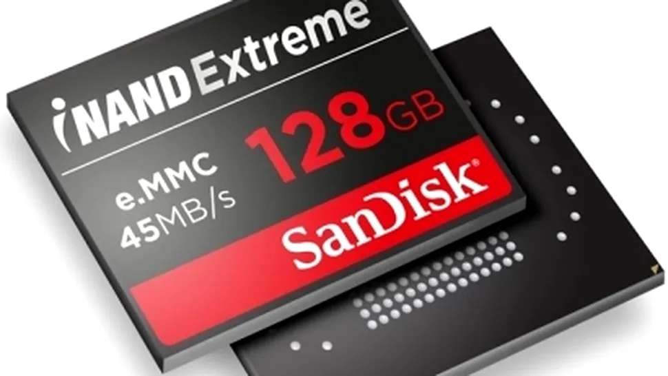 SanDisk anunţă memorii rapide pentru tabletele cu Intel Atom