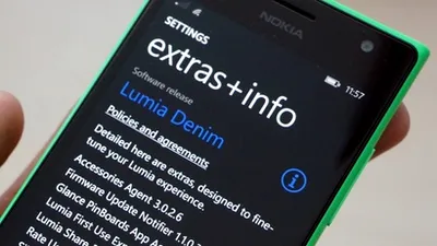 Actualizarea Denim pentru telefoanele Lumia a început să fie disponibilă la nivel global