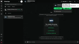 WhatsApp aduce apelurile vocale și video de grup în versiunea Web