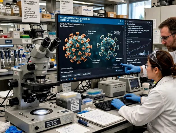 Inteligența artificială a creat un virus nou care nu există în natură. Cercetătorii avertizează asupra riscurilor