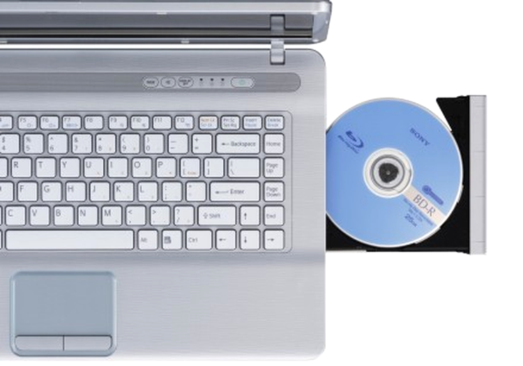 Sony VAIO NW dotat opţional cu unitate Blu-ray