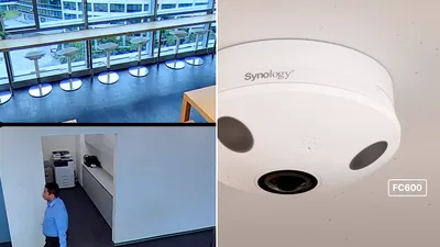 Synology lansează FC600. Camera de 6 MP vede la 360 de grade și folosește inteligența artificială