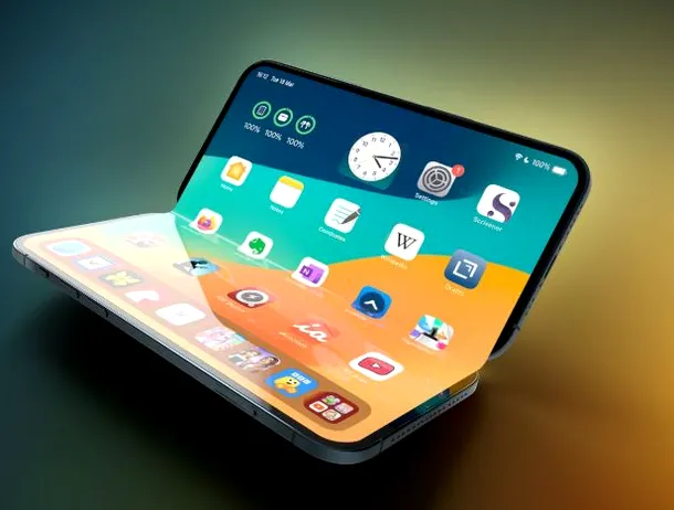 A început producția de ecrane pentru viitorul iPhone pliabil