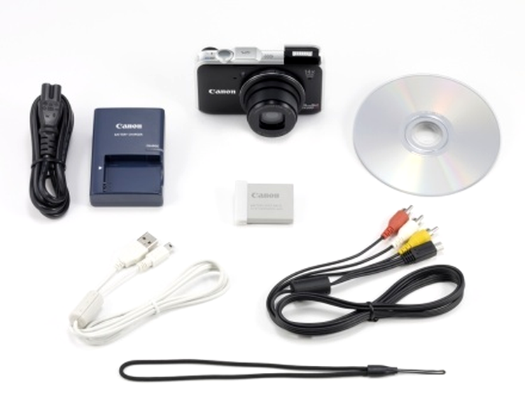 Canon SX230 HS - conţinutul pachetului