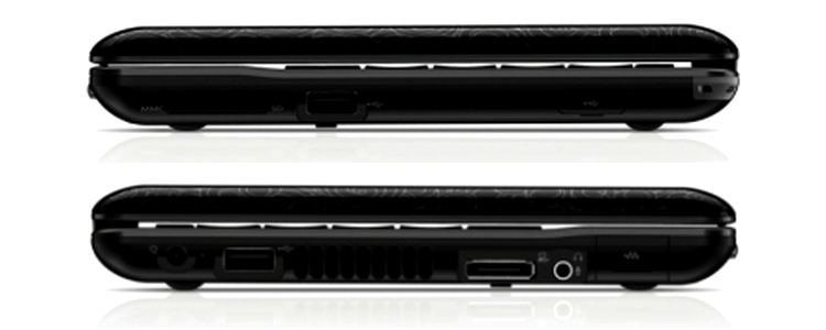 HP Mini 1000 din profil