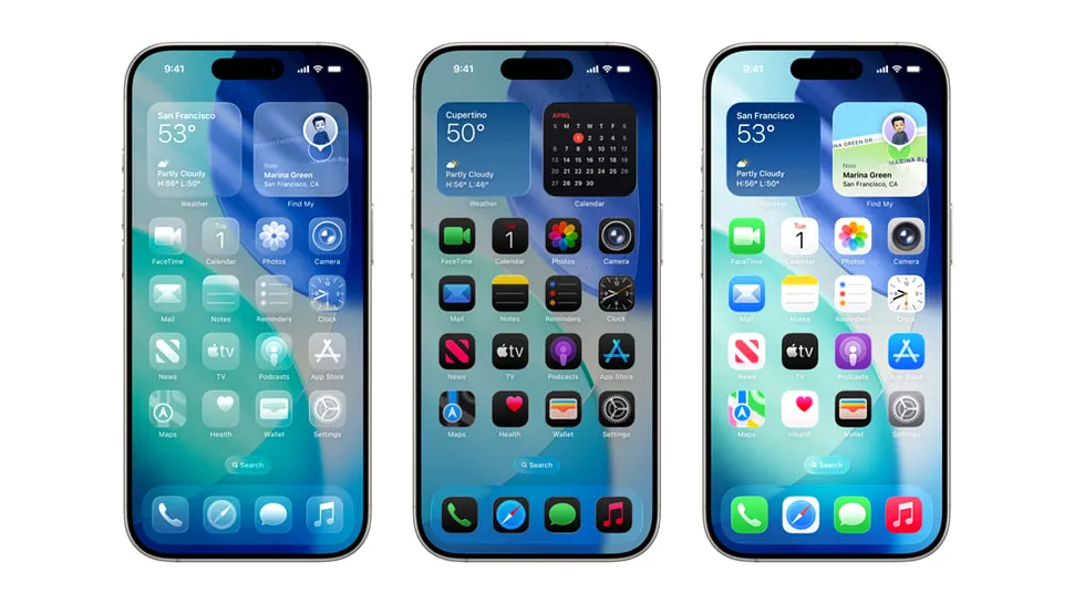 Liquid Glass, noul concept Apple pentru iOS 26