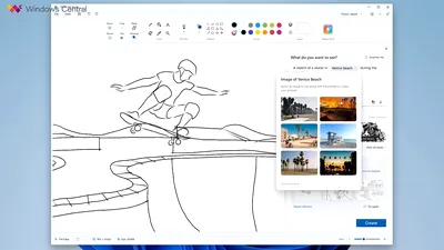 Microsoft va îmbunătății aplicațiile Paint și Photos din Windows 11, cu tehnologii AI