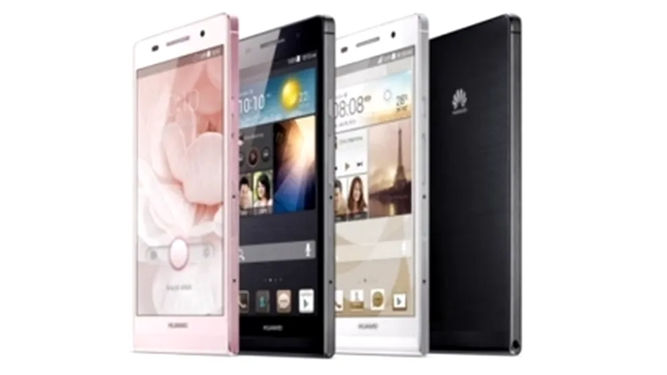 Huawei Ascend P6 - un smartphone subţire, uşor şi elegant