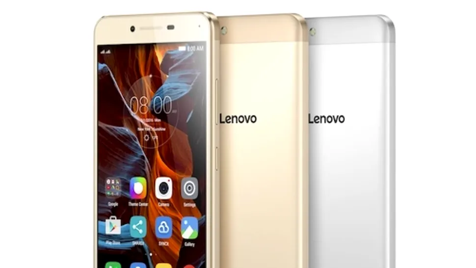 Lenovo lansează VIBE K5 Plus, un smartphone pentru pasionaţii de muzică şi divertisment