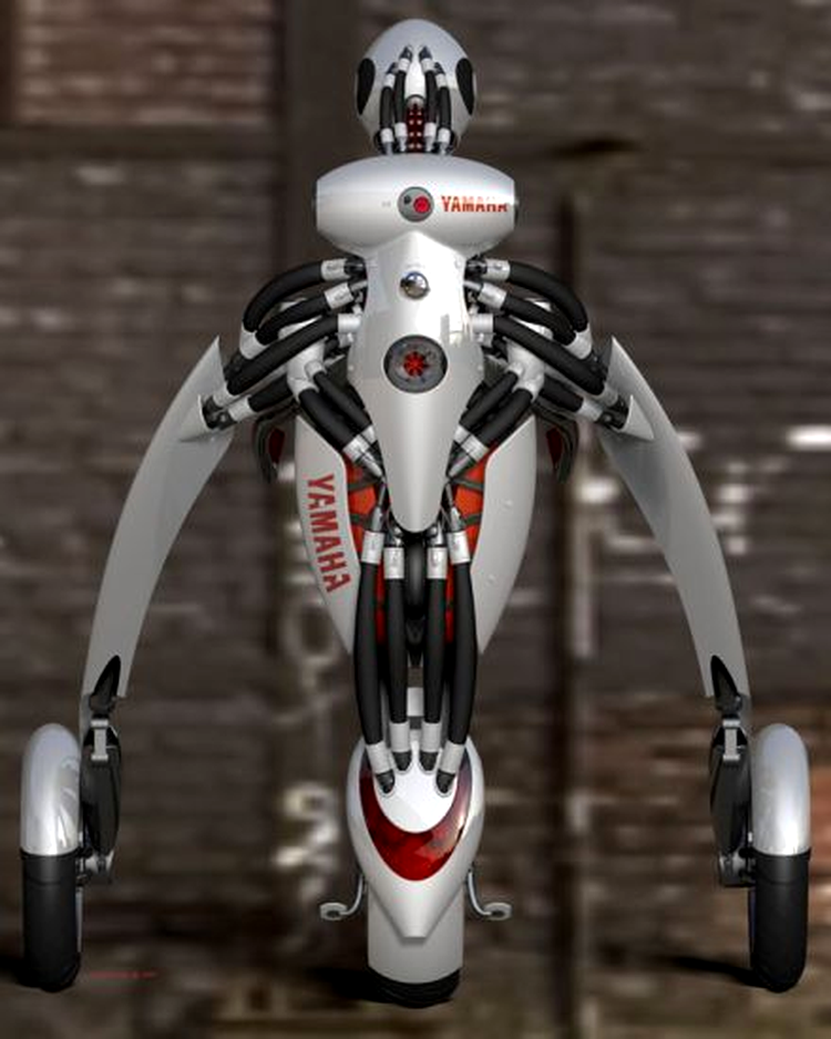 Yamaha Deus Ex – muşchii pneumatici
