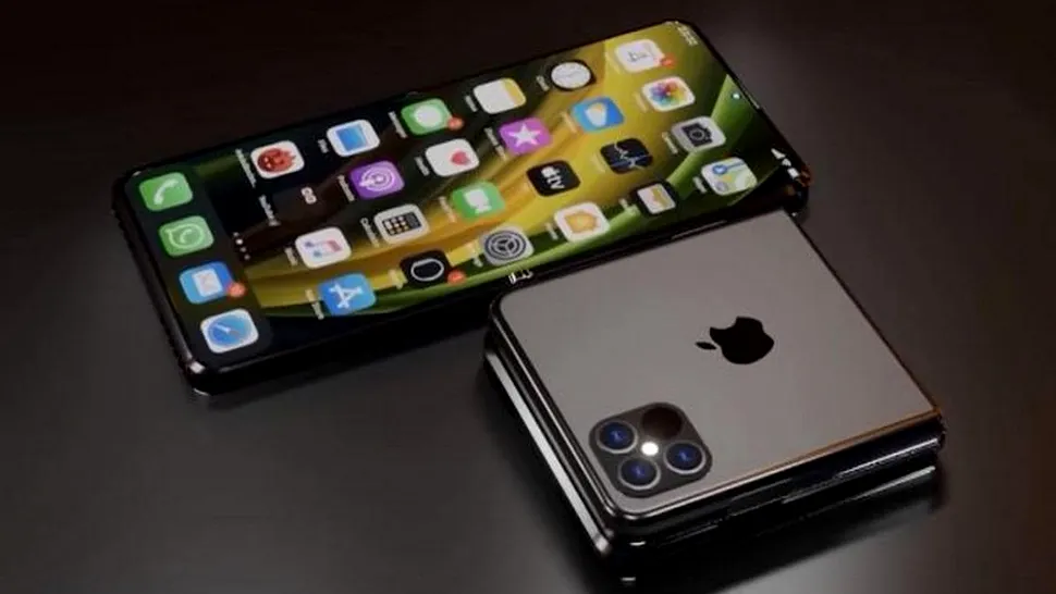 Apple a comandat două prototipuri de iPhone-uri pliabile: un clamshell și unul cu două ecrane