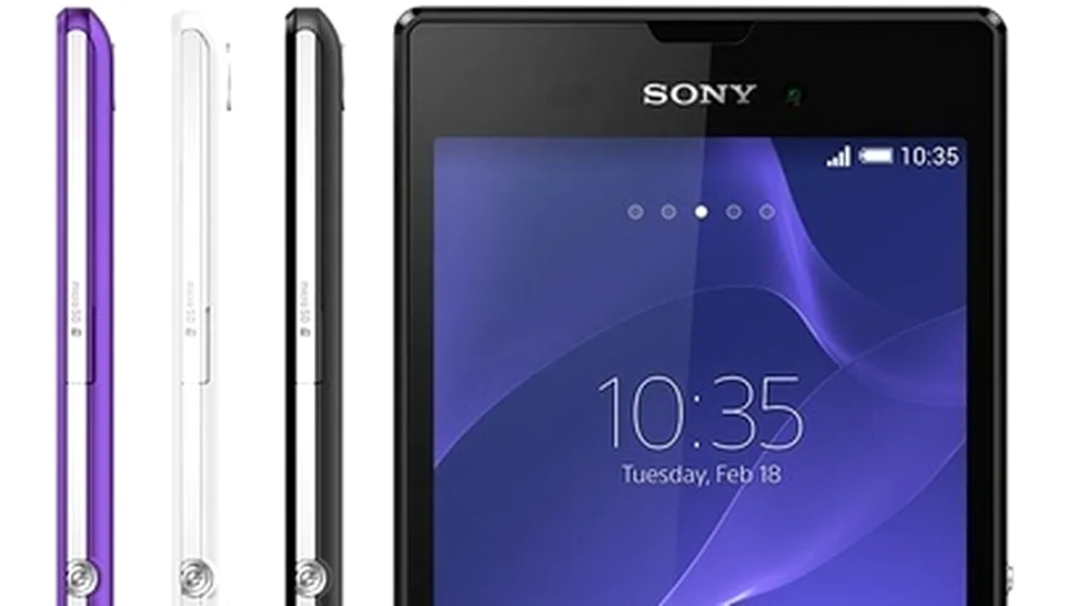 Sony a anunţat Xperia T3, un smartphone Android mid-range cu ecran de 5,3
