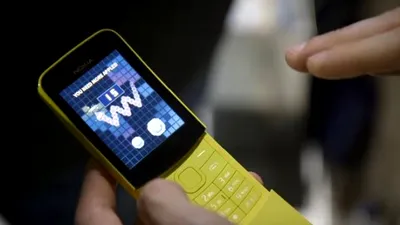 Noul telefon „banană” Nokia 8110 dispune de tehnologie VoLTE şi magazin de aplicaţii dedicat