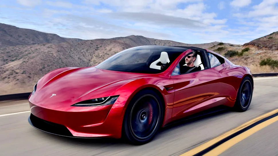 Tesla Roadster ar putea să integreze o tehnologie care face mașina să... plutească