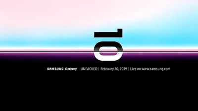 Samsung Galaxy S10: urmăreşte live evenimentul de lansare