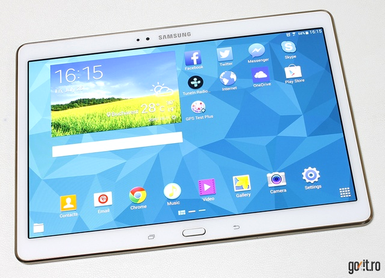 Samsung Galaxy Tab S 10.5 - o nouă iteraţie a unui vechi design