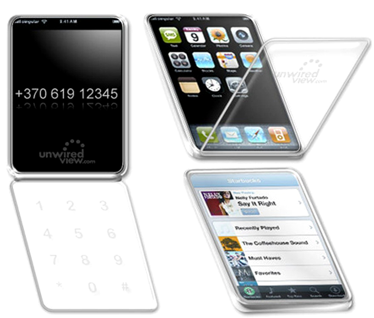 iPhone clamshell