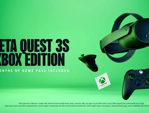 Meta Quest 3S Xbox Edition, lansată în ediție limitată