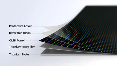 Samsung introduce Flex Titanium pentru ecranele pliabile. Noua tehnologie promite o cută mai puțin vizibilă și o rezistență mai mare