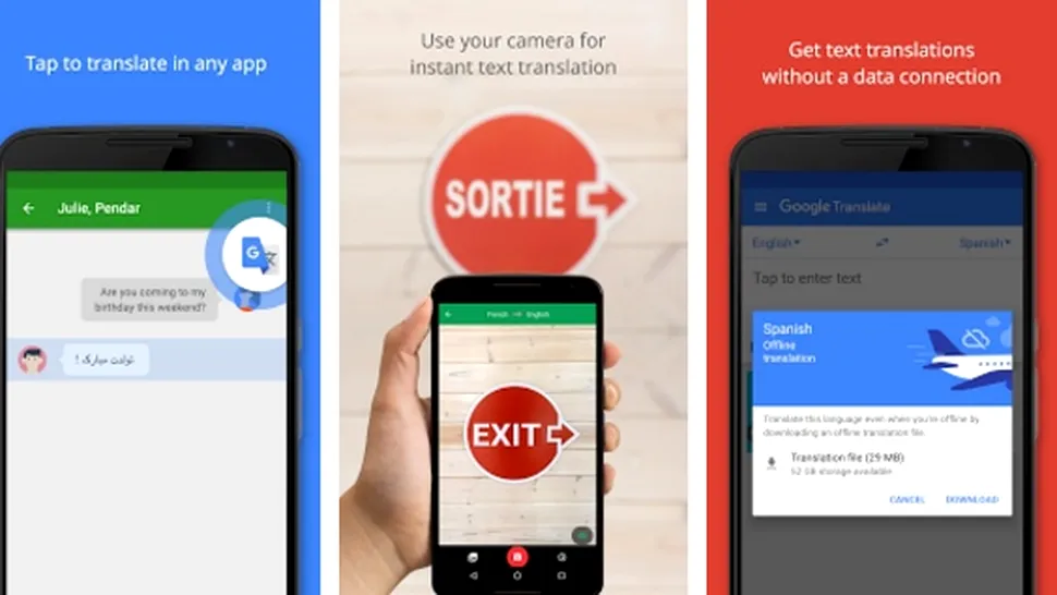 Aplicaţia Google Translate pentru mobil primeşte funcţie „Dicţionar”