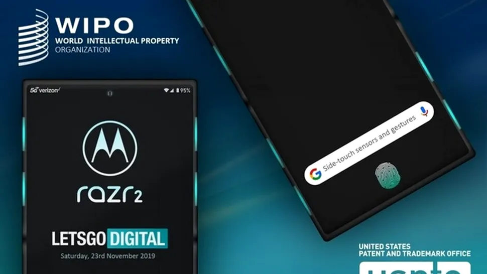 Motorola Razr 2 ar putea fi echipat cu senzori noi şi ar putea citi amprenta prin ecran