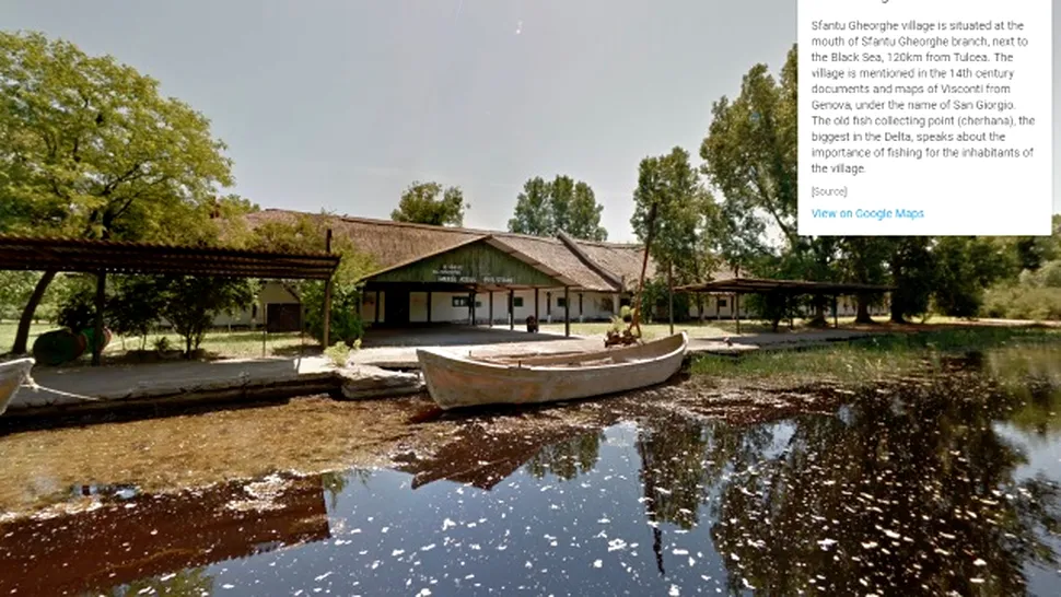 Google a inclus Delta Dunării pe lista destinaţiilor Street View