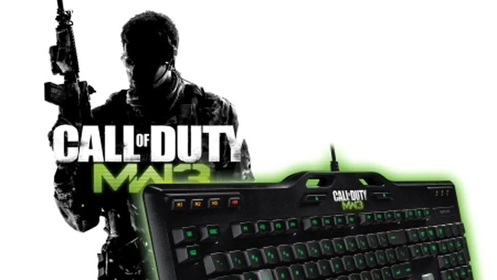 Logitech Made for Call of Duty: MW 3 - G105 şi G9x personalizate