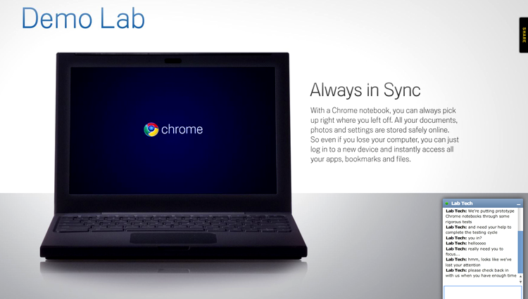 Chrome OS Notebook
