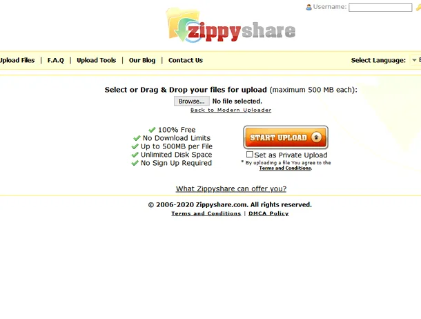Zippyshare, unul dintre cele mai populare site-uri de filehosting, se închide