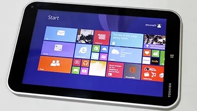 Toshiba Encore - tabletă accesibilă şi puternică, cu sistem Windows 8.1