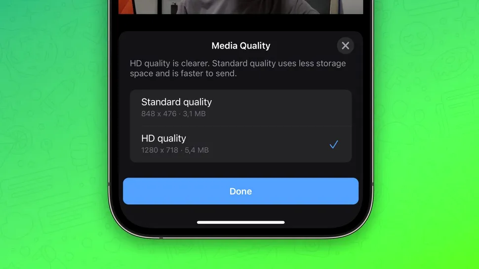 WhatsApp adaugă opțiune HD pentru trimiterea de clipuri video la calitate și mai înaltă