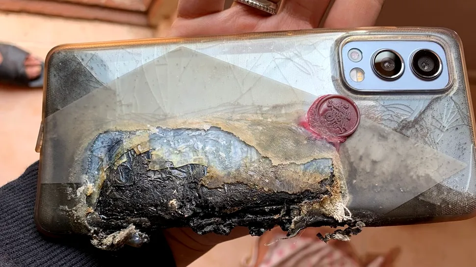 Încă un OnePlus Nord2 a explodat, de data aceasta în India. FOTO