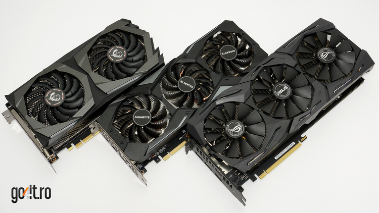 NVIDIA GeForce RTX 2060 comparaţie