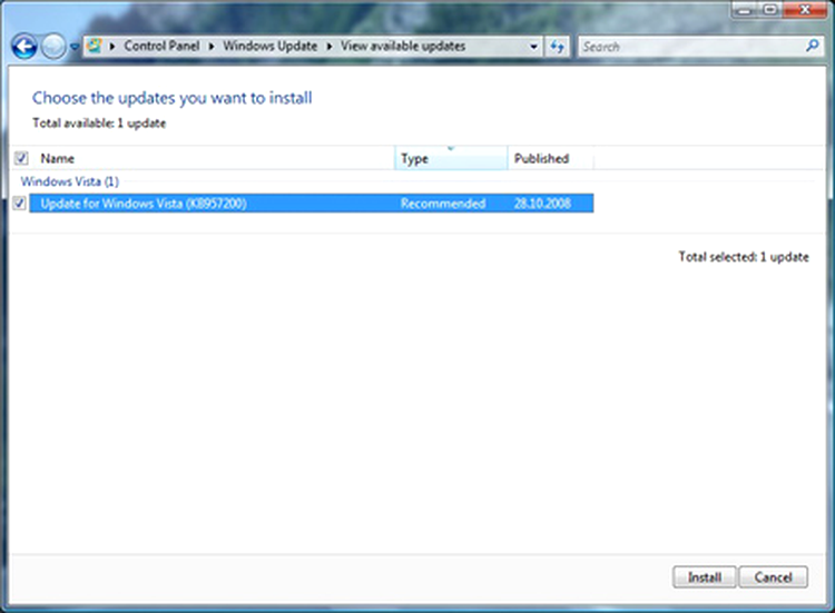 Windows Vista SP2