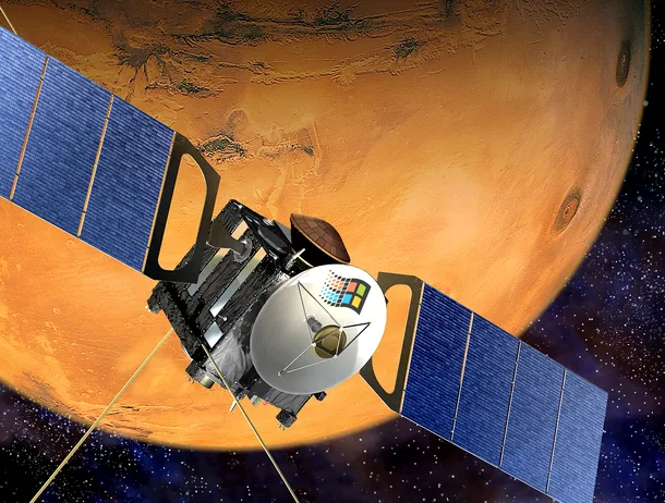 Primul upgrade Windows realizat pe orbita Planetei Marte va face istorie. De la Windows 98 la… 8.1