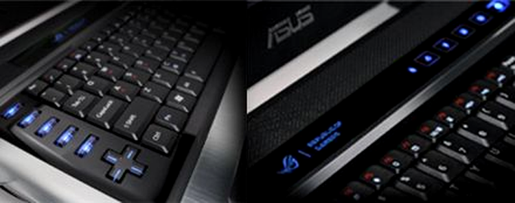 ASUS G70 – tastatura cu butoanele adiţionale