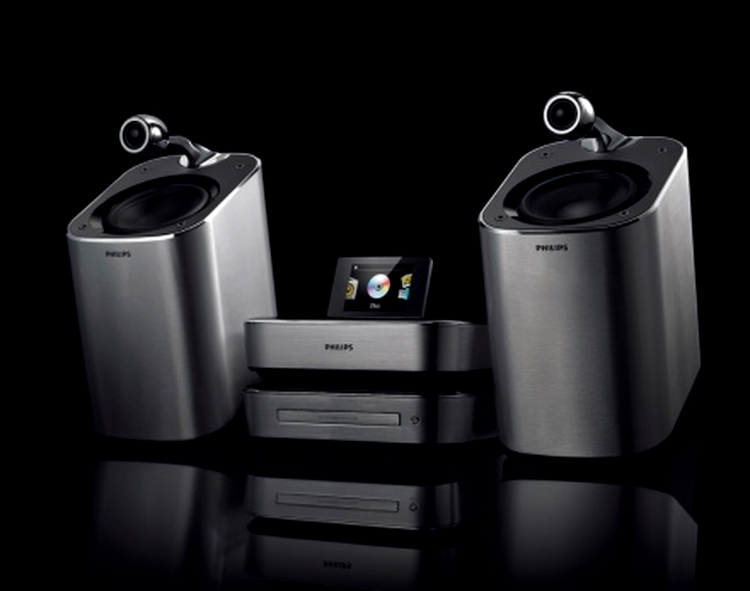 Philips MCD900 este dotat cu un ecran LCD fix