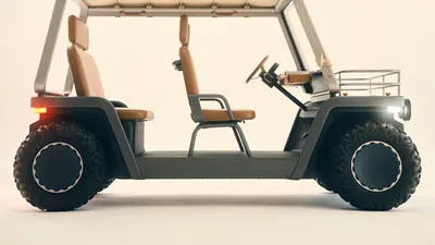 Foști angajați ai Apple și Audi au creat un vehicul electric de lux inspirat de buggy-ul lunar