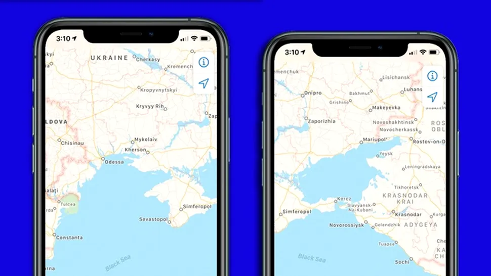 După critici dure, Apple promite că nu va mai modifica graniţele pe Maps decât după analize mult mai detaliate,