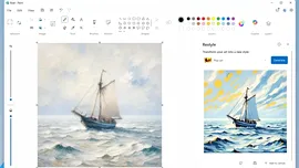 Microsoft testează o nouă funcție de AI în Paint