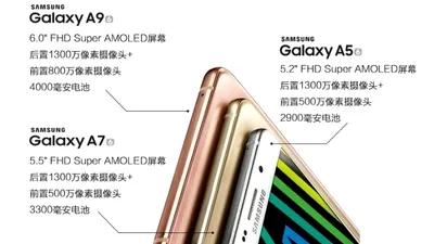Galaxy A9 se va lansa în curând cu funcţionalitate Samsung Pay