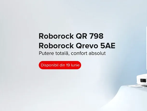 Qrevo, noul aspirator robot de la Roborock