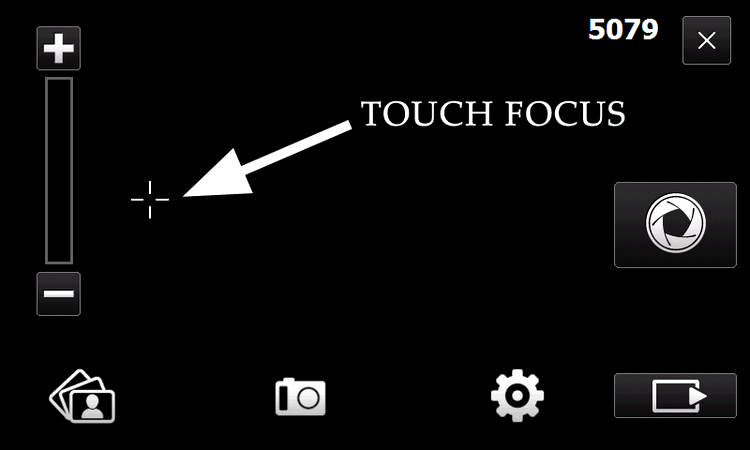 Touch focus