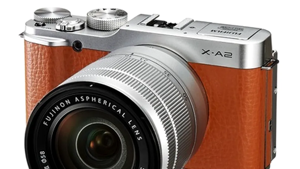 Fujifilm a lansat X-A2, un aparat foto mirrorless cu ecran rabatabil şi focalizare macro pentru selfies