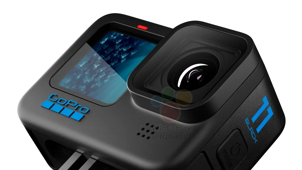 GoPro Hero 11 Black ar putea debuta foarte curând pe piață. Design identic față de Hero 10. FOTO
