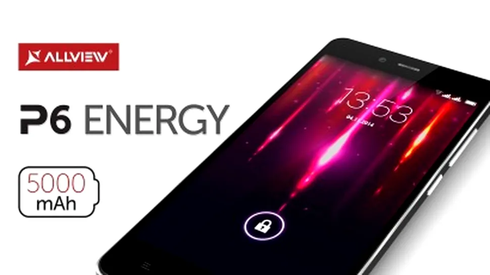 Allview P6 Energy, un nou smartphone cu autonomie mare