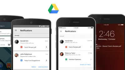 Funcţii noi în aplicaţia Google Drive pentru mobil
