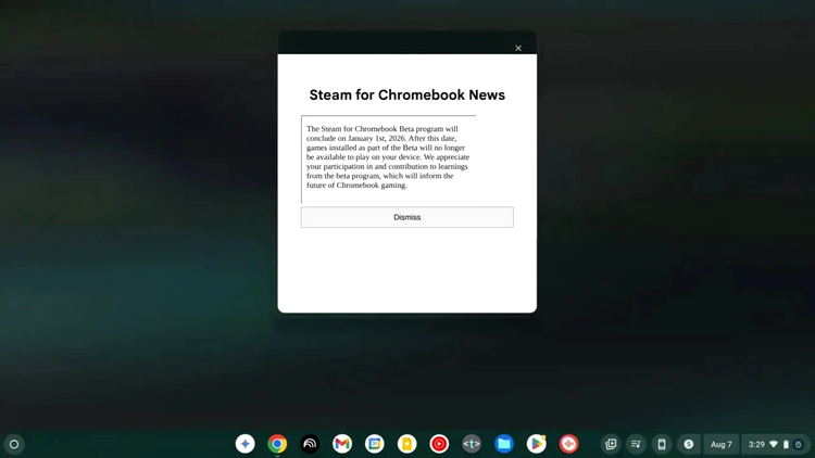 Steam Chromebook