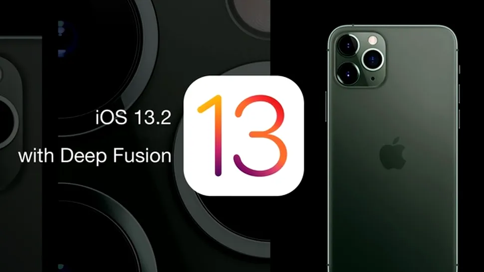 iOS 13.2 a fost lansat. Vine cu noul mod de fotografiere Deep Fusion, suport pentru căştile AirPods Pro şi altele