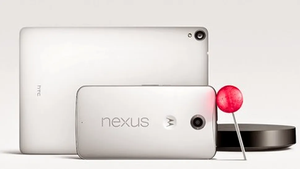 Google a anunţat Nexus 6 şi Nexus 9: un telefon-gigant de 6